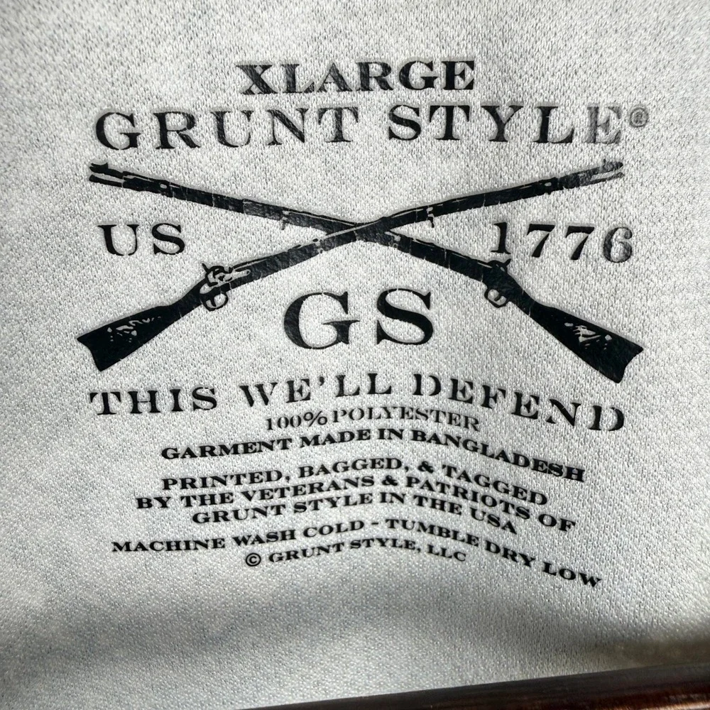 Grunt Style T-Shirt Mens XL Camo Dressed To Kill Realtree Edge Long Sleeve Tee